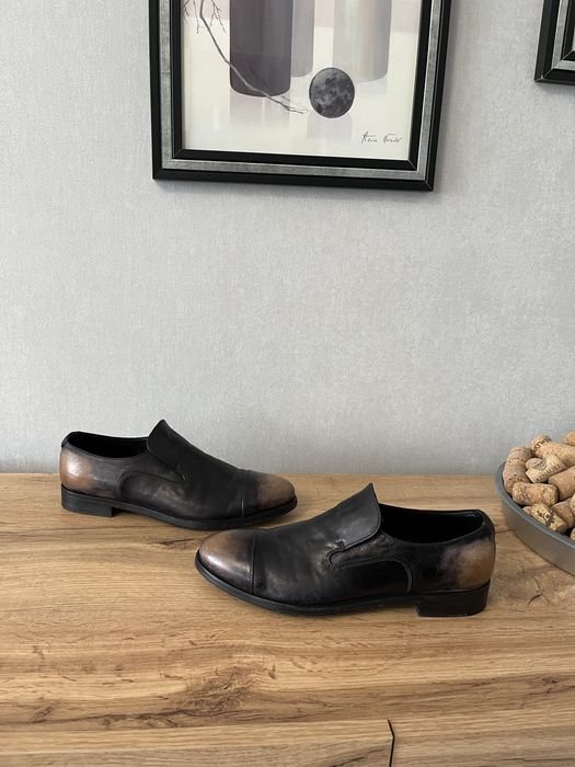 Women Alberto Fasciani Loafers Black Leather 38.5