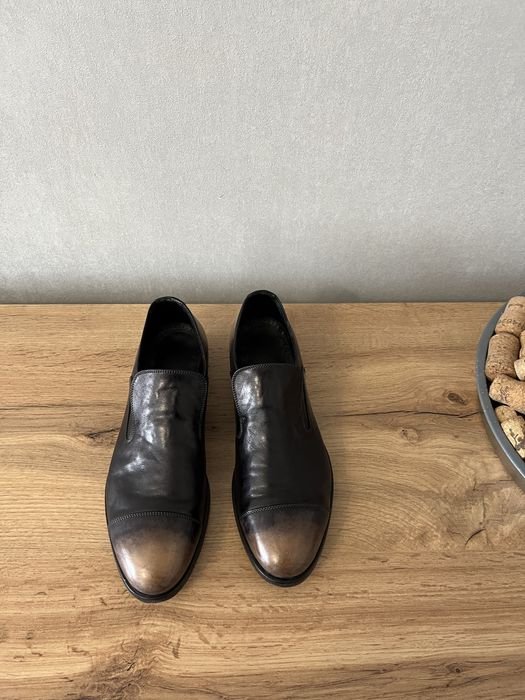 Women Alberto Fasciani Loafers Black Leather 38.5