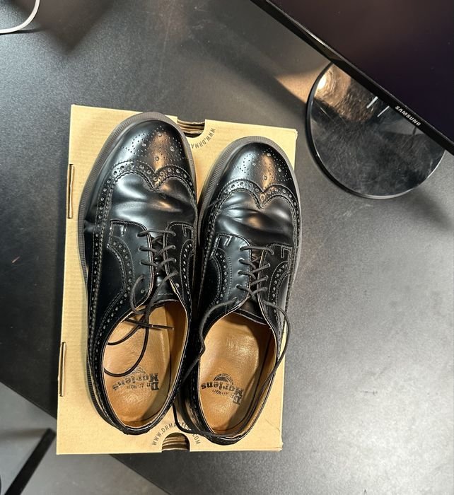 Men Dr. Martens Heels Black 43