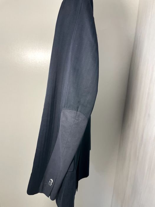 Damen Corneliani Sakko Marineblau Strick 46