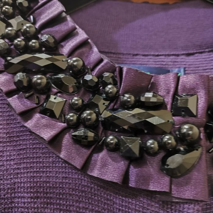 Donna Boden Cappotto-Vestito Viola Reale Lana