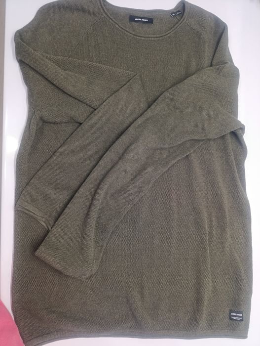 Herren Jack & Jones Pullover Grün Baumwolle 42