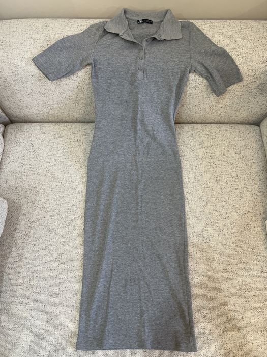 Women Zara Dress Grey 36