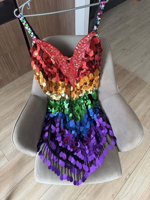 Women Dress Multicolor Other Material 40