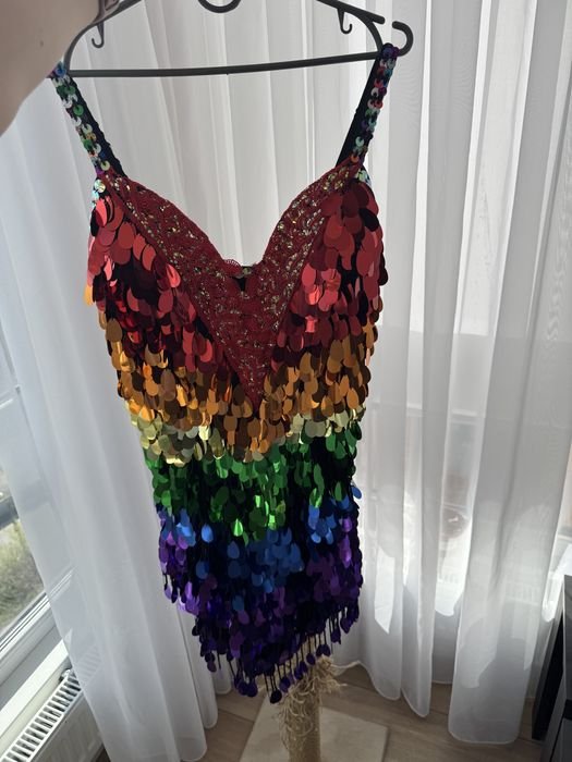 Women Dress Multicolor Other Material 40