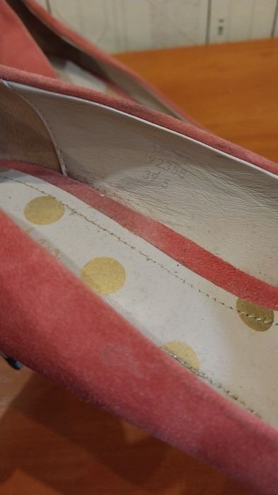 Donna Boden Tacchi Rosa Pelle 39.5