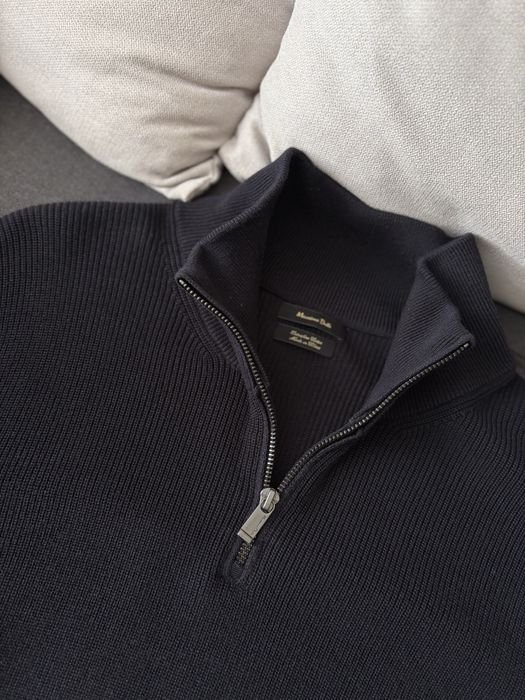 Men Massimo Dutti Sweater Navy 40