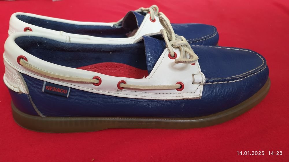 Uomo Sebago Mocassini Multicolore Pelle 46.5