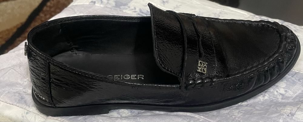 Donna KG Kurt Geiger Mocassini Neri Pelle 38