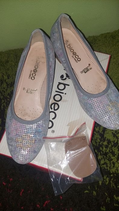 Damen Absätze Grau Nubuk 38