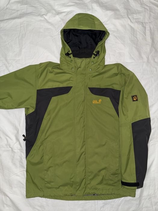 Uomo Jack Wolfskin Giacca Multicolore Gore-Tex 42
