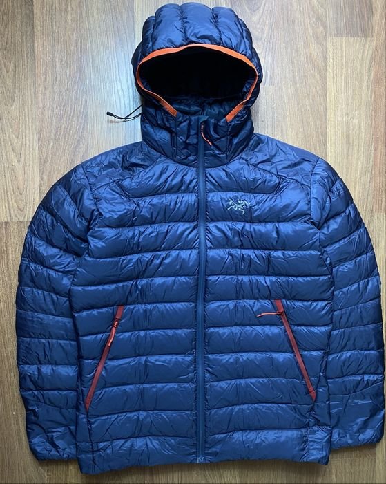 Homme Arc'teryx Cerium LT Hoody Bleu Duvet M