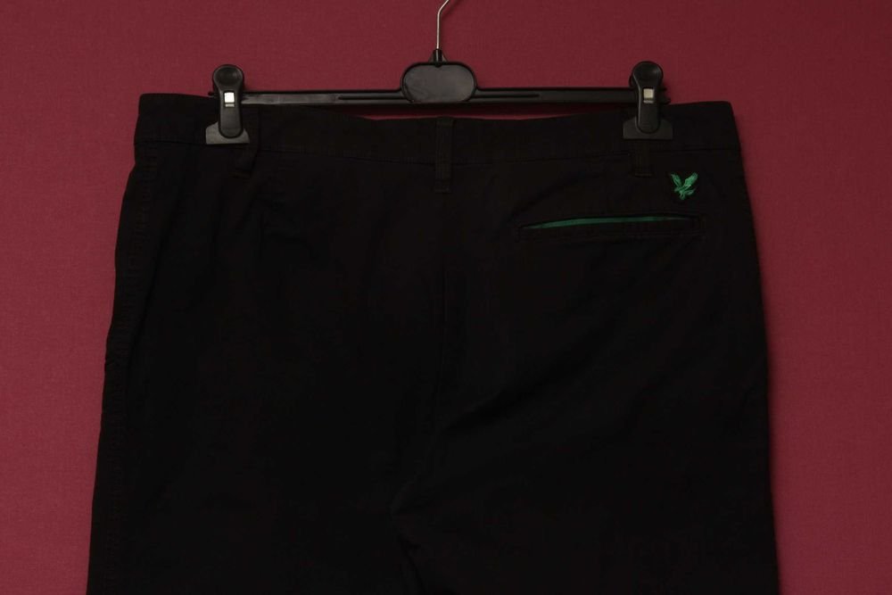 Herren Lyle & Scott Hose Grün Baumwolle 36-38