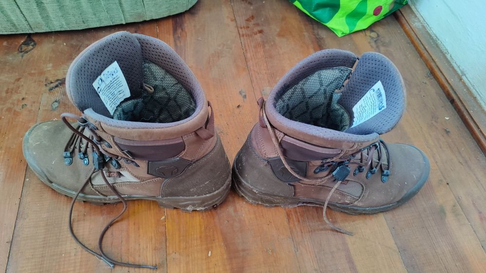 Herren YDS Stiefel Braun Nubuk 43