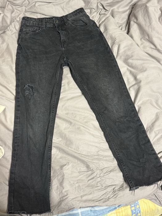 Herren Cropp Town Jeans Schwarz Denim 30
