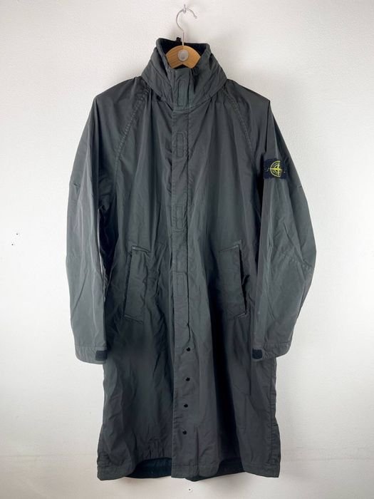 Herren Stone Island Trench Coat 40