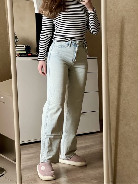 Damen Jeans Blau 36