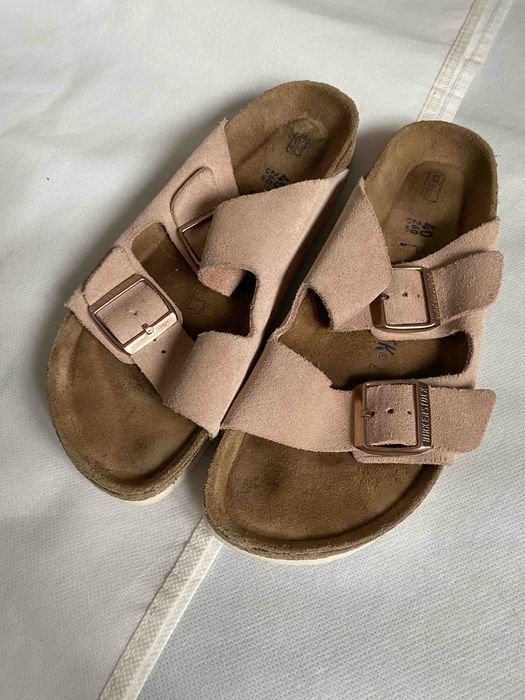 Женские Birkenstock Шльопанці Розовый 40