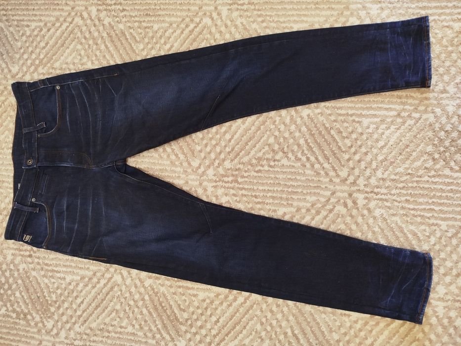 Herren Jeans Marineblau Denim 32/34