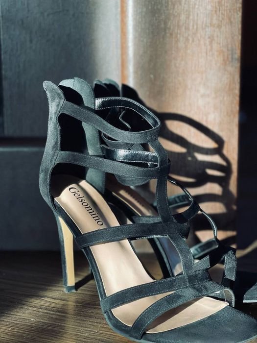 Women Heels Black 40