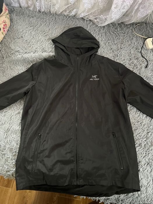 Homme Arcteryx Coupe-Vent Noir 44