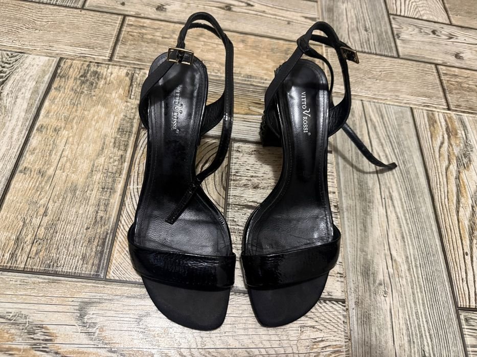 Женские Vitto Rossi Босоножки Чёрные 36