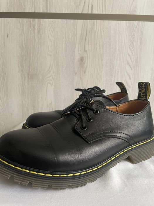 Donna Dr. Martens Tacchi Nero Pelle 37