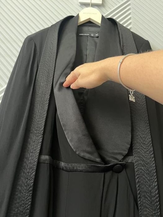 Femme Ralph Lauren Combinaison Noire Viscose 40