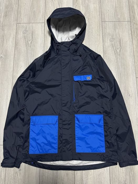 Uomo Helly Hansen Giacca a Vento Blu Navy 38