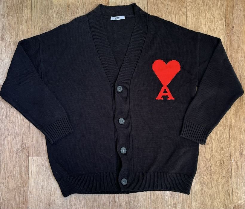 Homme Ami Cardigan Noir 44