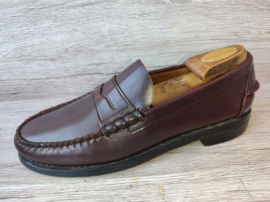 Uomo Sebago Tacchi Marrone Pelle 41