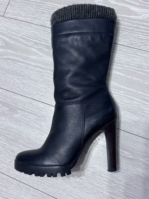 Damen Calvin Klein Jeans Stiefeletten Schwarz