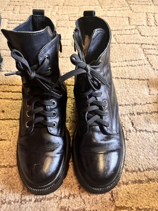 Damen Winterstiefel Schwarz Andere 40