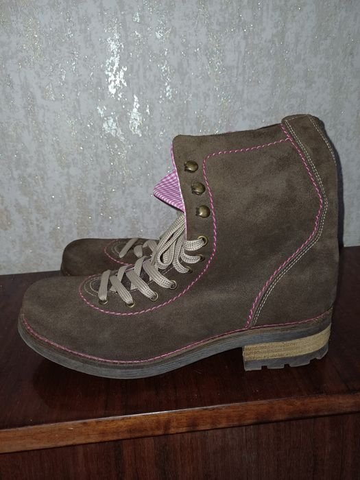 Мужские Ботинки Різнокольоровый Замша 42