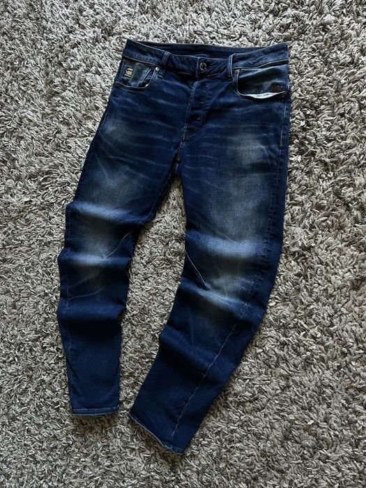 Herren G-Star Raw Jeans Marineblau Denim S