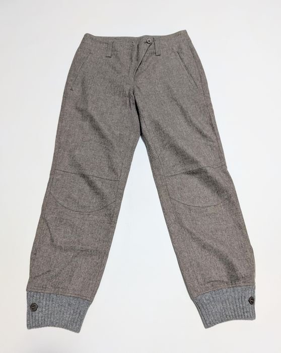 Femme Brunello Cucinelli Pantalon Marron Laine 36