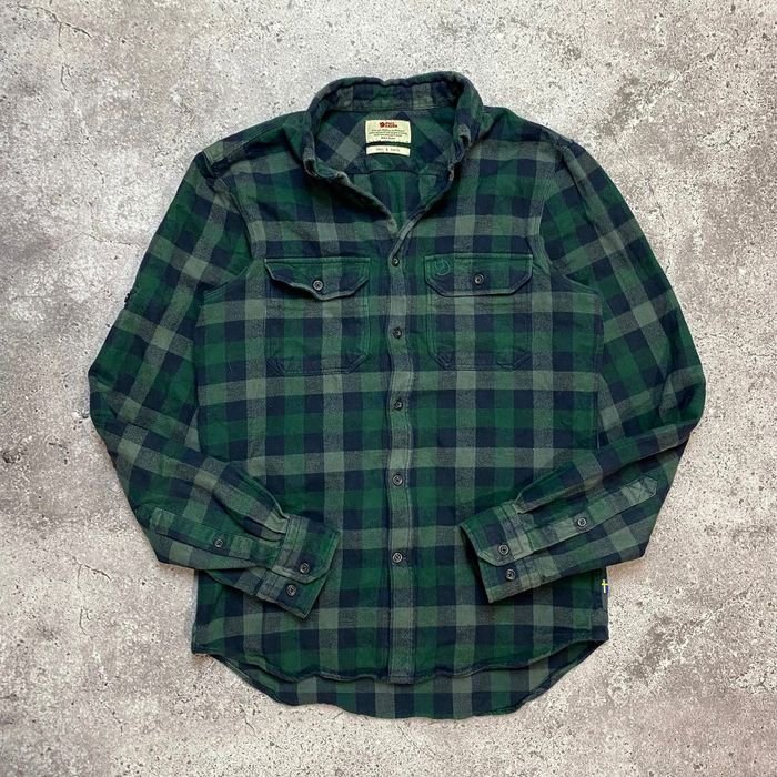 Uomo Fjallraven Camicia Multicolore 36