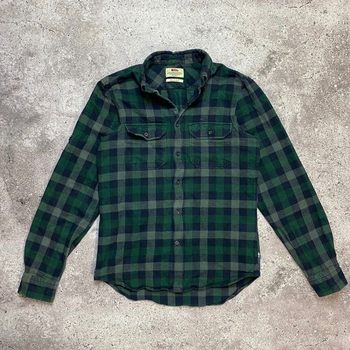 Uomo Fjallraven Camicia Multicolore 36