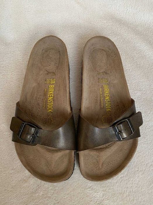 Damen Birkenstock Sandalen Braun 38