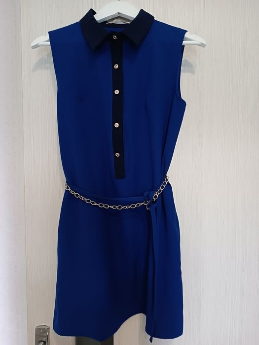 Damen Kleid Marine Anderes Material 36
