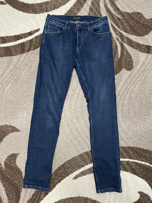 Herren Lacarino Jeans Marineblau Denim 31/34