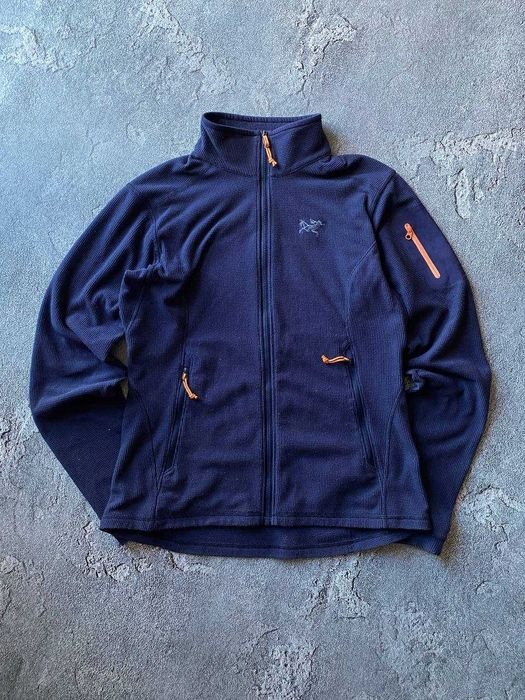 Men Arcteryx Fleece Navy 38