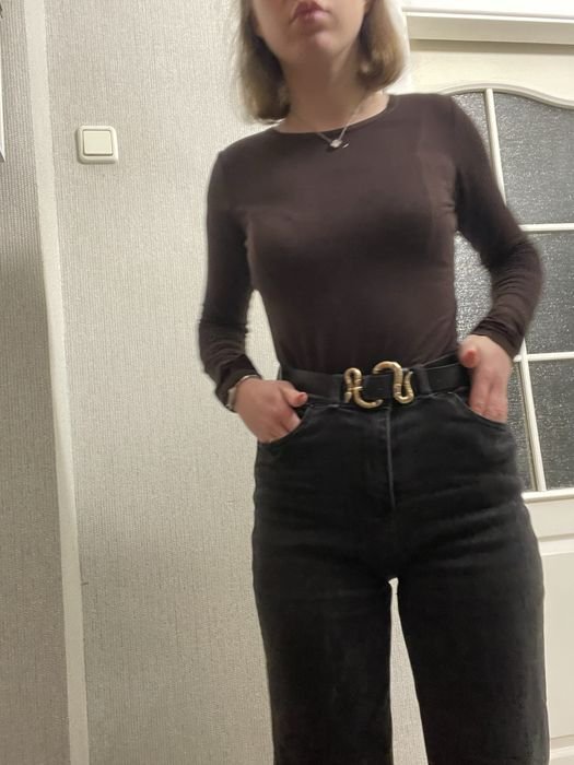Женские Джинсы Чёрные 32