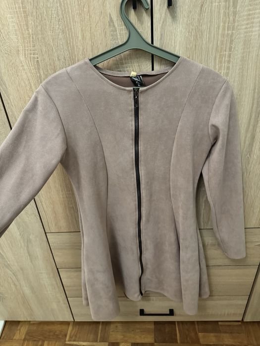 Damen Kleid Beige Anderes Material 38
