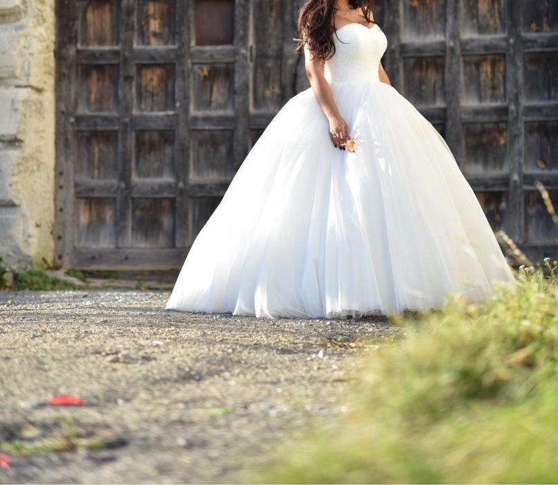Women Wedding Dress White 36