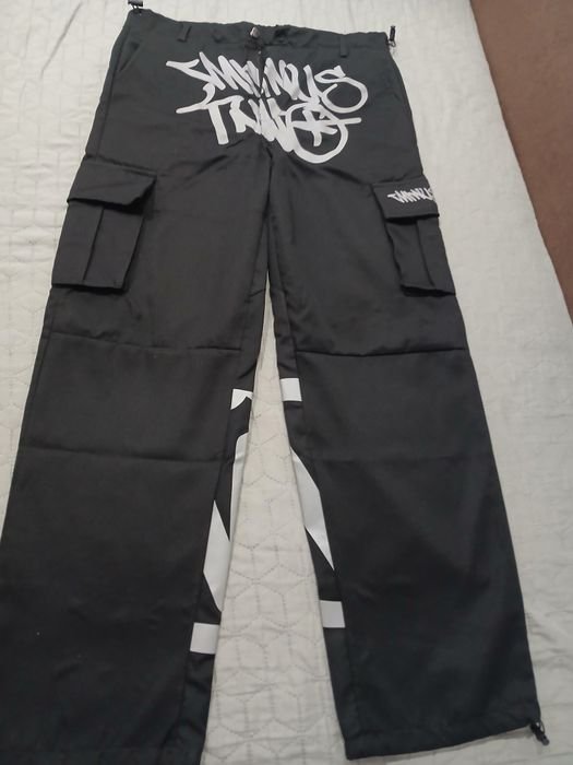 Herren Minus Two Hose Schwarz 30