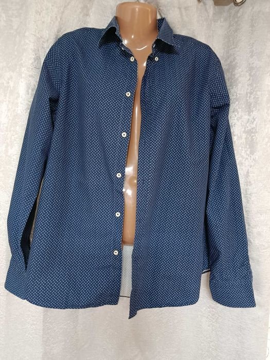 Homme Massimo Dutti Chemise Blanche Coton 42