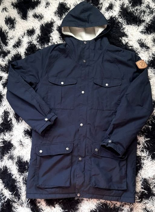 Мужской Fjallraven Парка Тёмно-синий G-1000 40