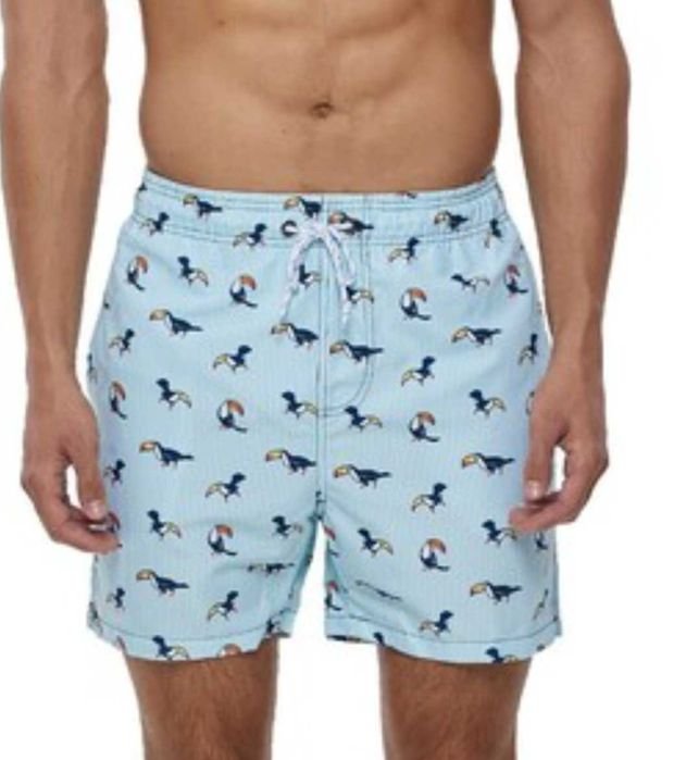 Men Swim Shorts Navy L-XL