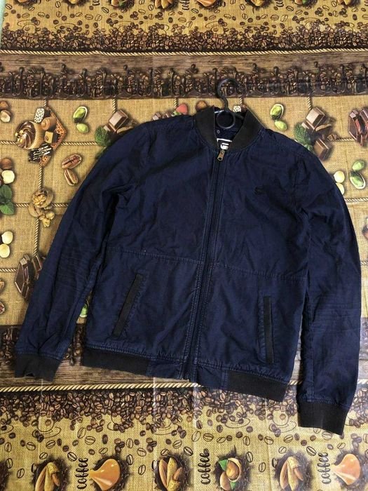 Uomo G-Star RAW Bomber Blu Navy Poliestere 38